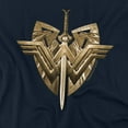 thumbnail image 2 of Wonder Woman Movie T-Shirt Sword Emblem Unisex Graphic Tee For Men & Women, 2 of 7