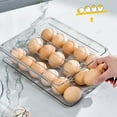 thumbnail image 4 of Boîte de Rangement pour Oeufs Restez Propre Transparente Défilement Automatique Classification de Rangement pour Oeufs Support d'Oeufs pour Réfrigérateur Aide au Rangement pour Réfrigérateur, 4 of 12