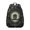 Black, variant on Student’s elephant boho school backpack with tribal paisley floral mandala design, scratch-resistant and large capacity, ideal for travel and school adventures