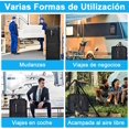 thumbnail image 2 of Bolsa de Equipaje de Transporte 160L, Bolsa de Lona con Ruedas 360º Gran Capacidad Bolsa de Maleta Extensible Plegable Oxford Resistente Ligera, Mochila Impermeable para Viajes Hogar Negocios, 2 of 6