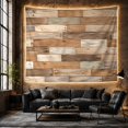 thumbnail image 6 of Depiction Wood Plank with Realistic Detailed Consists Numerous, Mystical Fantasy for Space Lovers, Galaxy Room Decor, Housewarming Gift, Tapestry Wall Hanging for Bedroom and Dorm, 6 of 7