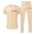 thumbnail image 1 of Playeras De Compresión Para Hombre, Conjunto De Dos Piezas De Camiseta Y Pantalones Cortos De Manga Corta Con Estampado Completo Para Hombre, Camisa Estampada Y Pantalón Corto., 1 of 4