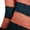 Orange, variant on LSQii Socks for Women Men Striped Knit Soft Cotton Odor Proof Breathable Comfort Casual Crew Socking All Season Fashion Daily Wear Red
