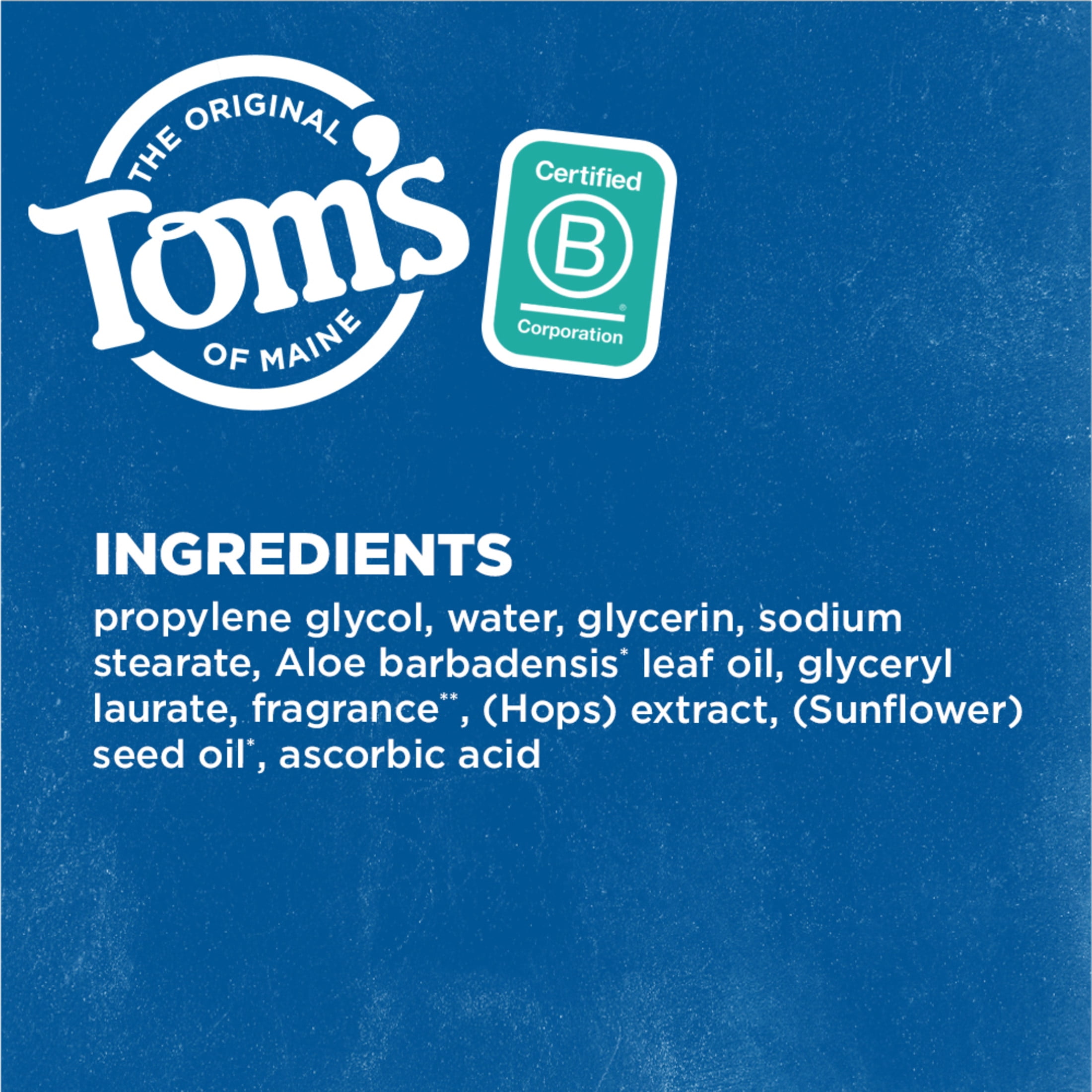 Tom's of Maine Natural Deodorant for Women, Wild Lavender, 2.25 oz