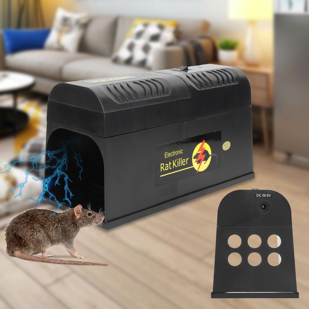 Electronic Mouse Trap Victor Control Rat Killer Pest Electric Rodent Zapper US 