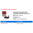 thumbnail image 2 of Automatic Transmission Filter - Compatible with 2003 Hummer H2, 2 of 2