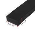 thumbnail image 3 of Unique Bargains Solid Rectangle Rubber Seal Strip 5mm Wide 3mm Thick 1 Meter Long Black, 25mm x 10mm x 9.84ft, 3 of 3