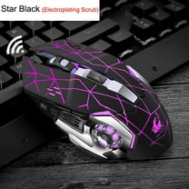 lulshou Supplies! Rechargeable X8 Wireless Silent LED Backlit USB Optical Ergonomic Gaming Mouse