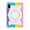 Colorful Pink, variant on Shockproof tablet case suitable for Redmi Pad 2 2025, anti-slip and scratch-resistant, with rotating ring stand, pen holder and adjustable shoulder strap -- Dark Blue/Colorful Pink