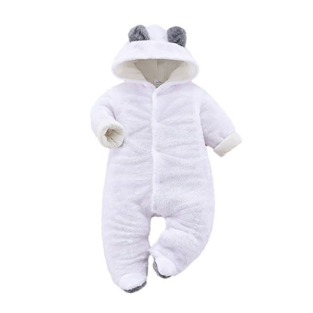 

KI-8jcuD Baby Girl Shorts 6-9 Months Boys Girls Long Sleeve Winter Fleece Solid Rabbit Ears Hooded Jumpsuit Romper Preemie Girls Dresses Girl Dresses Baby Romper Romper Kids 18 Months Girl Clothes R