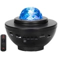 thumbnail image 1 of Proyector LED de galaxia y estrellas, luz de noche, reproductor de música USB Bluetooth para niños, lámpara de proyección de estrellas romántica, regalos, 1 of 5