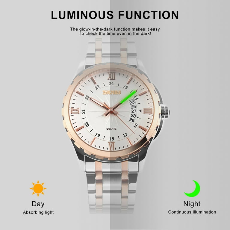 MMSC ♡ SKMEI Men's Watch Classic Casual Quartz Watch Luminous