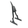 thumbnail image 3 of NS 1 Pc 23.8" YZT-KB-025-015 Sissy Bars Passenger Backrest Synthetic leather Steel Black For Dyna Low Rider FXDL 2006-2009 and 2014-2017, 3 of 10