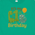 thumbnail image 4 of Inktastic Dinosaur 1st Birthday Cute Dino Theme Boys or Girls Baby T-Shirt, 4 of 5
