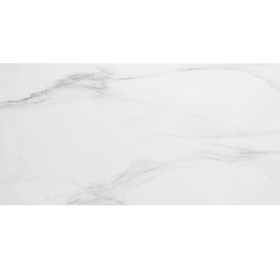 The Tile Life Minerva Grey 4" x 4" Marble Look Porcelain Tile Sample, 1 Piece