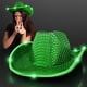 thumbnail image 1 of Diademas para mujer, diadema cuadrada con lentejuelas iluminadas, sombrero de vaquero occidental, sombrero de vaquero de colores con luces, sombrero de fiesta de EVA compuesto con luces, sombrero de v, 1 of 5