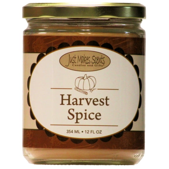 Harvest Spice Salsa Jar Candle 12oz -Just Makes Scents Candles & Gifts