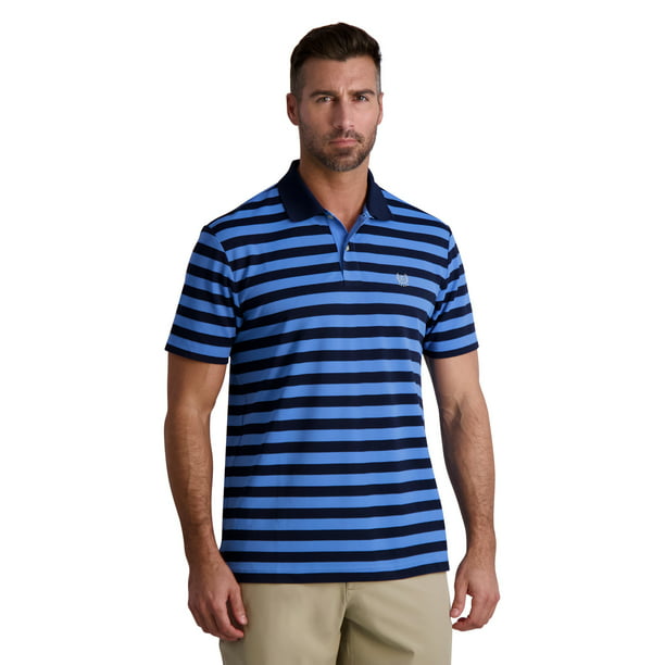 Chaps Men's Rugby Stripe Golf Polo - Sizes S up to 3XL - Walmart.com