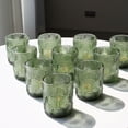 thumbnail image 4 of Set portavelas Votive de cristal verde Woho (24 unidades), 4 of 9