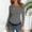 Dark Gray, variant on Womens Cutout Tops,Trendy Going Out Tops Ribbed Long Sleeve Shirts Fashion Clothes One Piece Cutout Tops Slim Fitted Shirts Tee Ribbed Slim Fit Tee
