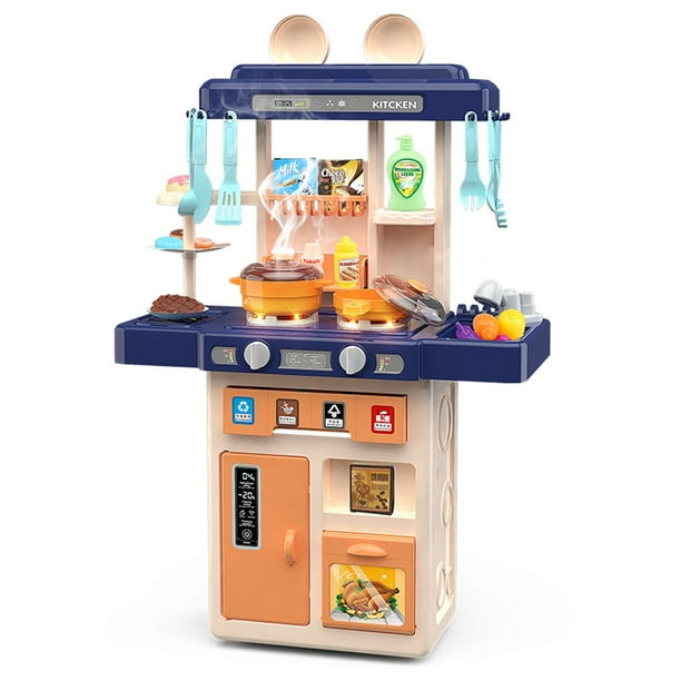 Kitchen Play Set with Accessories Mini Kitchen Set with Realistic