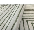 thumbnail image 5 of GLN Rugs Milet - Contemporary, Machine Washable Area Rug - 5'3" Round Green Beige Home Carpet, 5 of 6