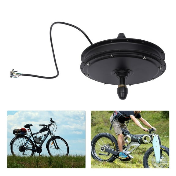 48V Ebike Rear Wheel Hub Motor For Electric Bicycle Brushless Gearless 1000W New