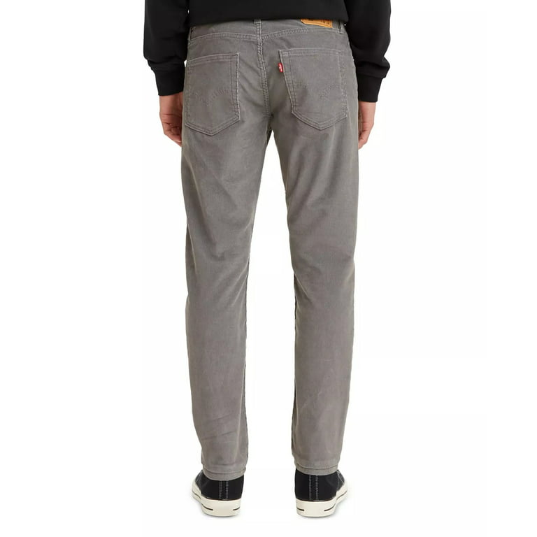 Levi's PEWTER Men's Slim-Tapered Fit Corduroy Jeans, US 31X30 - Walmart.com