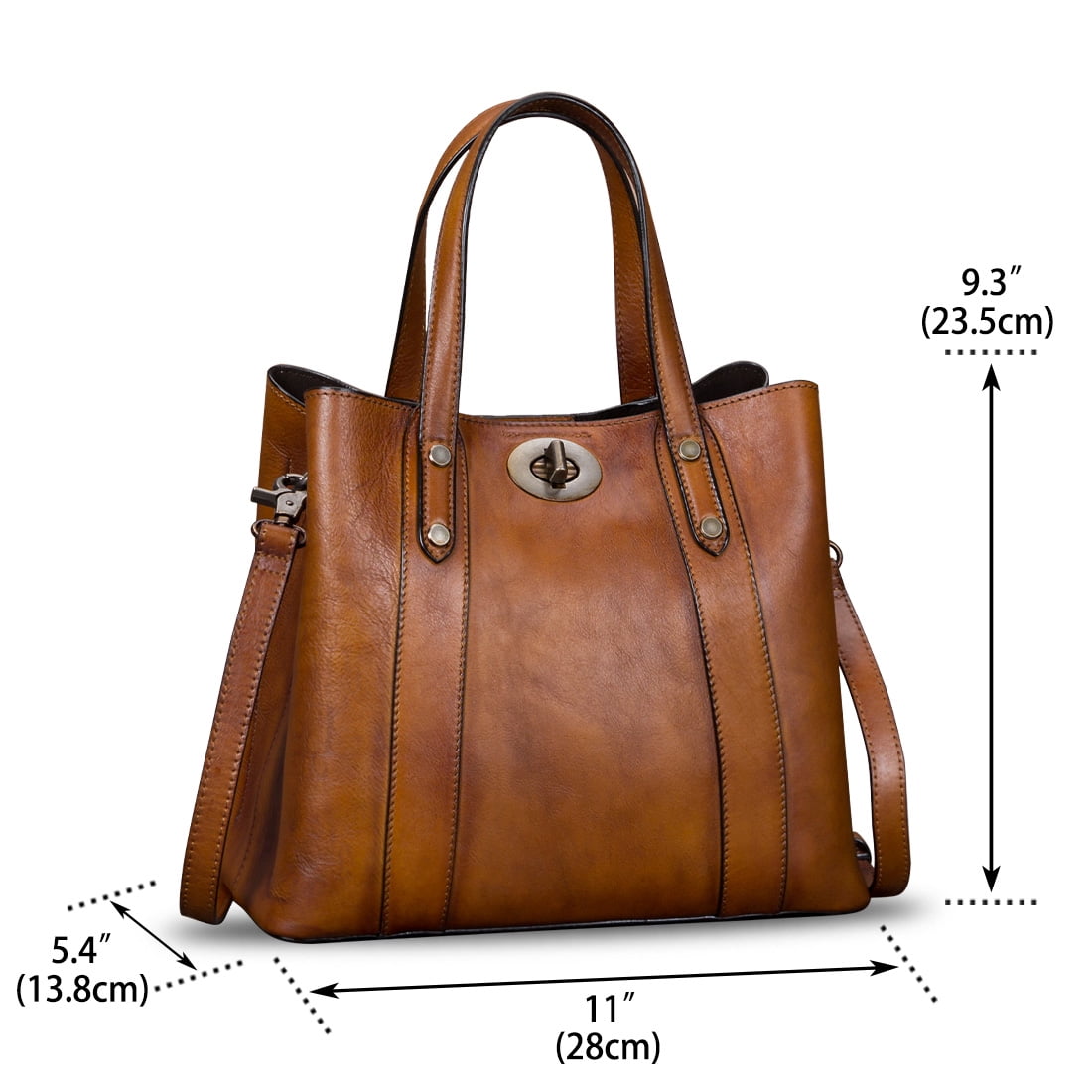 Genuine Leather Purses and Handbags for Women Tote Bags Crossbody Shoulder Bag