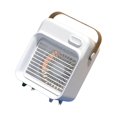 thumbnail image 1 of Kearding Humidificador de bajo ruido para aire acondicionado USB DC5.0V/1.0A, purificador de evaporación de tanque de agua, ventilador, Electrodomésticos Blanco, 1 of 6