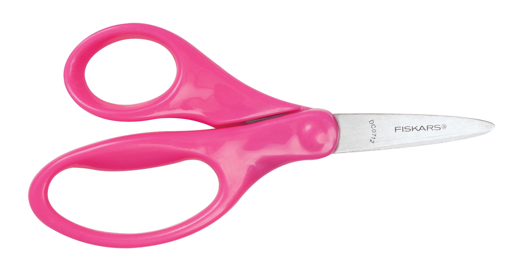 Fiskars 1943001029 5" Kids Scissors Pointed Tip (Pink)