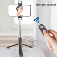 thumbnail image 5 of Tripod Selfie Stick with Light Mobile Phone Wireless Bluetooth Foldable Mini Stand, 5 of 5