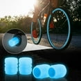 thumbnail image 6 of Universal Fluorescent Car Tire Cap, Glow-in-the-Dark LED Tire Cover, Easy Install for Cars, Trucks, and Motorcycles, 6 of 9