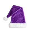 thumbnail image 5 of Christmas Hat,Santa Hat,Xmas Holiday Party Hat Classic Holiday Unisex Velvet New Year Party, 5 of 8