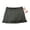 Black, variant on Clothing Women's Stretch Elastic Waist Mid Thigh Skort (Kaleidoscope Teal, XL))