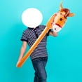 thumbnail image 6 of [Inflatable Horsehead Stick] 6pcs Inflatable Stick Horse - Horsehead Stick Balloon - for Theme Birthday Party Packs Party Decoration Supply, 6 of 7