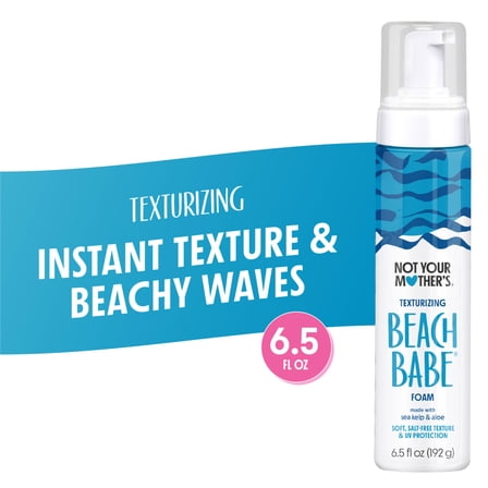 Not Your Mother's Beach Babe Texturizing Foam, 6.5 fl oz