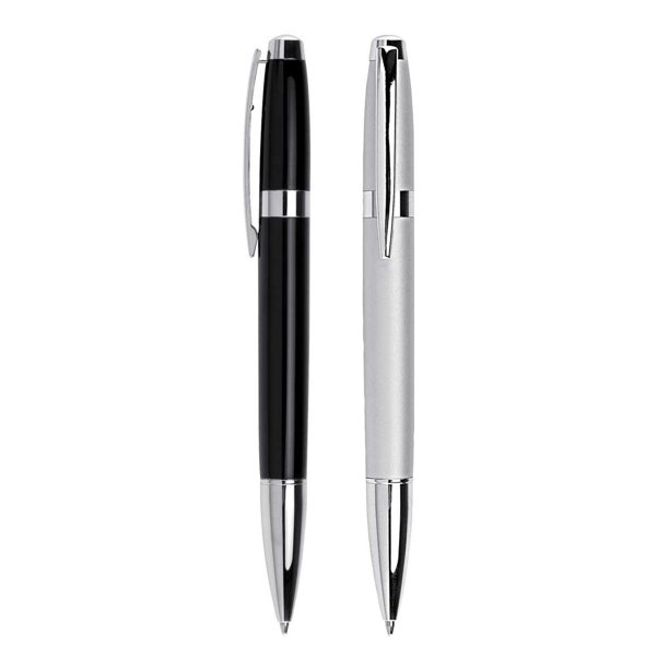 Paquete 135 piezas Bolígrafo/Pluma Beker de tinta negra negro 1.2 x 13.5