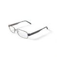 thumbnail image 3 of EasyTwist Men's CT201 Rectangular Prescription Eyeglasses with Case, Grey, 3 of 7
