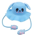 thumbnail image 4 of Gorra de verano para playa para bebés y niños Azul, 4 of 8