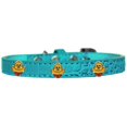 thumbnail image 1 of Collier pour Chien Chickadee Widget Turquoise Taille 18, 1 of 1