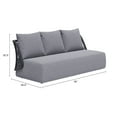 thumbnail image 5 of Mekan Sofa Gray, 5 of 5