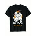 thumbnail image 2 of ULLDOG DAD" Men's Bulldog Graphic T-Shirt - 100% Cotton, Casual Short Sleeve, Round Neck, Comfortable & Durable for Daily Wear & Summer Fashion, 2 of 11
