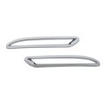 thumbnail image 1 of piezas de cubierta de ajuste de luz antiniebla trasera, marco decorativo izquierdo derecho de repuesto para Benz Clase A W177 V177 Sedan 2018 y superiores, plateado, 1 of 5