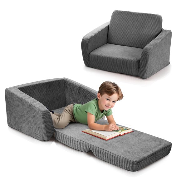 Silla infantil ZICOTO Comfy para niños pequeños, viscoelástica, 2 en 1