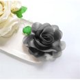 thumbnail image 4 of Satin Fabric Rose Flower Brooch for Women 5.5in Oversized Camellia Corsage Elegant Floral Boutonniere for Wedding Party Dance Banquet Ceremony Dress Accessory Handmade Jewelry, 4 of 12