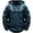 Blue, variant on Men's Half Zip Hooded Sweatshirt Long Sleeve Pullover with Comfortable Stretch Fit for Fall and Winter Outdoor Activities XXXL Size Blue
