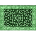 thumbnail image 1 of Ahgly Company Indoor Rectangle Persian Emerald Green Traditional Area Rugs, 4' x 6', 1 of 4