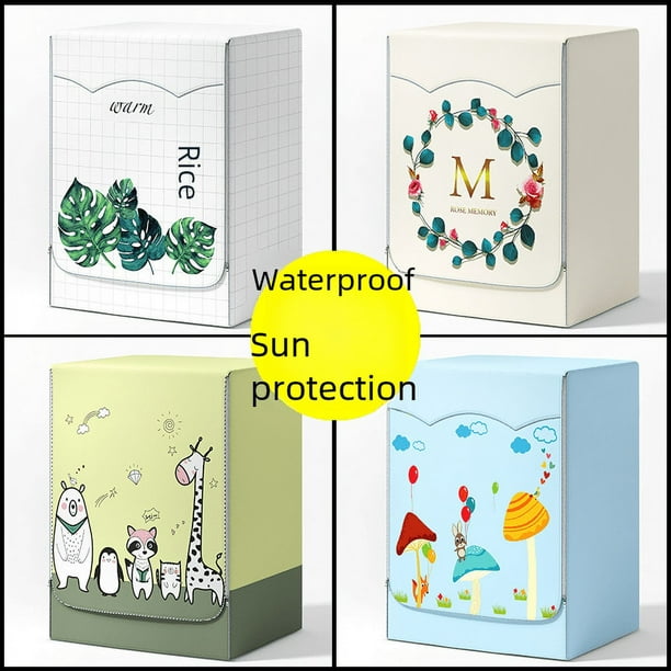 Funda de tela para lavadora, impermeable, protectora solar, funda para lavadora de tambor, funda antipolvo abierta, funda universal para lavadora