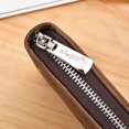 thumbnail image 3 of Cartera de hombre con cremallera estilo retro corto horizontal cartera de hombre de moda, 3 of 4